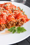 Beef Cannelloni in Tomato Sauce Photo