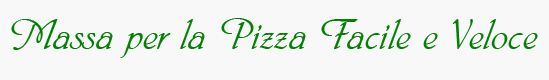 Quick and Easy Pizza Dough Header
