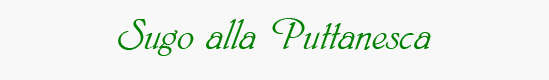 Puttanesca Sauce Header