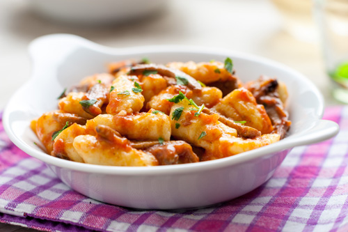 Gnocchi with Wild Boar Sauce Photo