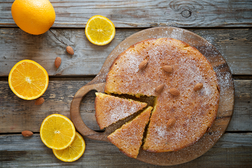 Orange Almond Cake Photo