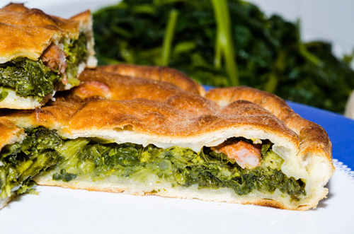 Sausage and Broccoli Squares Photo