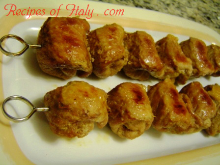 Veal Braciole Skewers Photo